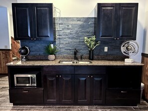 Fridge, microwave, oven, stovetop - 14 Bedroom Ski In/Out Double Townhome | 2 Hot Tubs, Game Rooms, Theater, Arcade (Snowshoe)