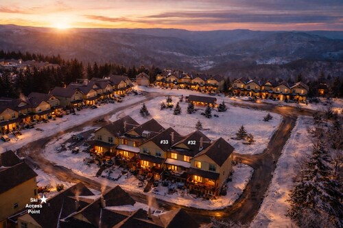 14 Bedroom Ski In/Out Double Townhome | 2 Hot Tubs, Game Rooms, Theater, Arcade