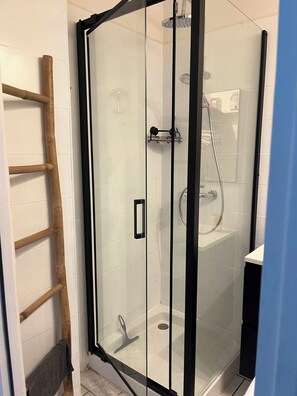 Shower, hair dryer, towels, toilet paper - Cosy apartment (Pertuis)