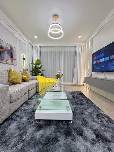 Marvelous 2-bedroom apartment in vibrant Nairobi with fitness room