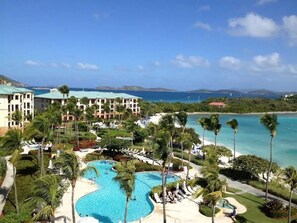 Pool - Spacious 3-bedroom Luxury Ritz Carlton condo in tranquil St Thomas (St Thomas)