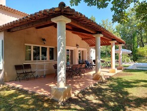 Outdoor dining - Fayence - Villa with private pool (Fayence)