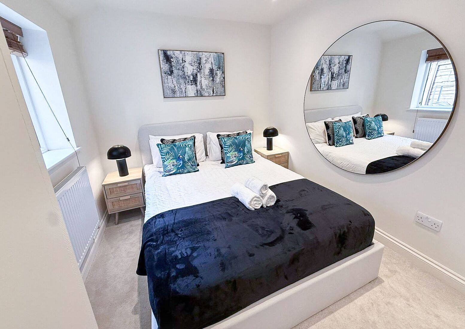 1 soverom, skrivebord, strykejern/-brett og wi-fi (inkludert)