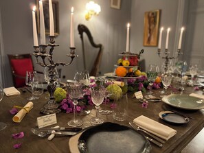 Dining - Le Château de Collias - 6 rooms • Swimming pool - Park - Uzès / Pont du Gard (Collias)