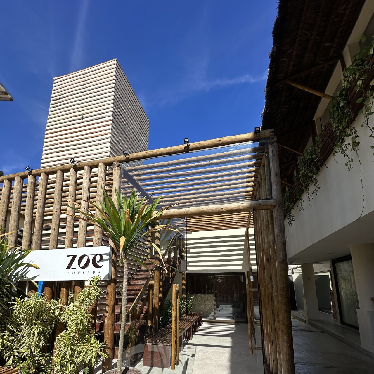 Fachada del alojamiento