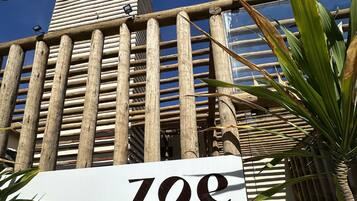 Façade de lâhĂ©bergement