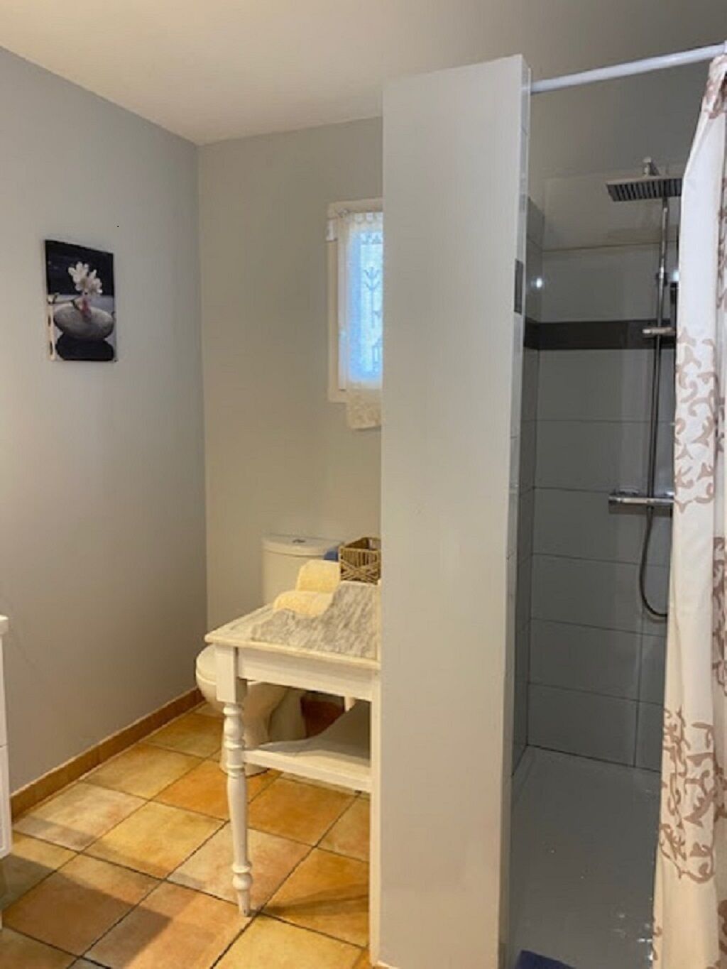 Familie appartement, uitzicht op vallei | Badkamer