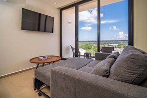 TV, offices - Comfortable with pool and full gym (Cancún)