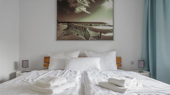 1 chambre, lit parapluie, Wi-Fi gratuit, draps fournis