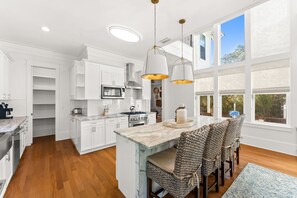 Fridge, microwave, oven, stovetop - Steps from 30A Beach w/ Private Pool, Sauna, Hot Tub, Playground, & Game Room (Alys Beach)