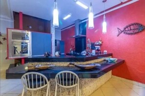 Dining - Vacation home with pool (Peruíbe)