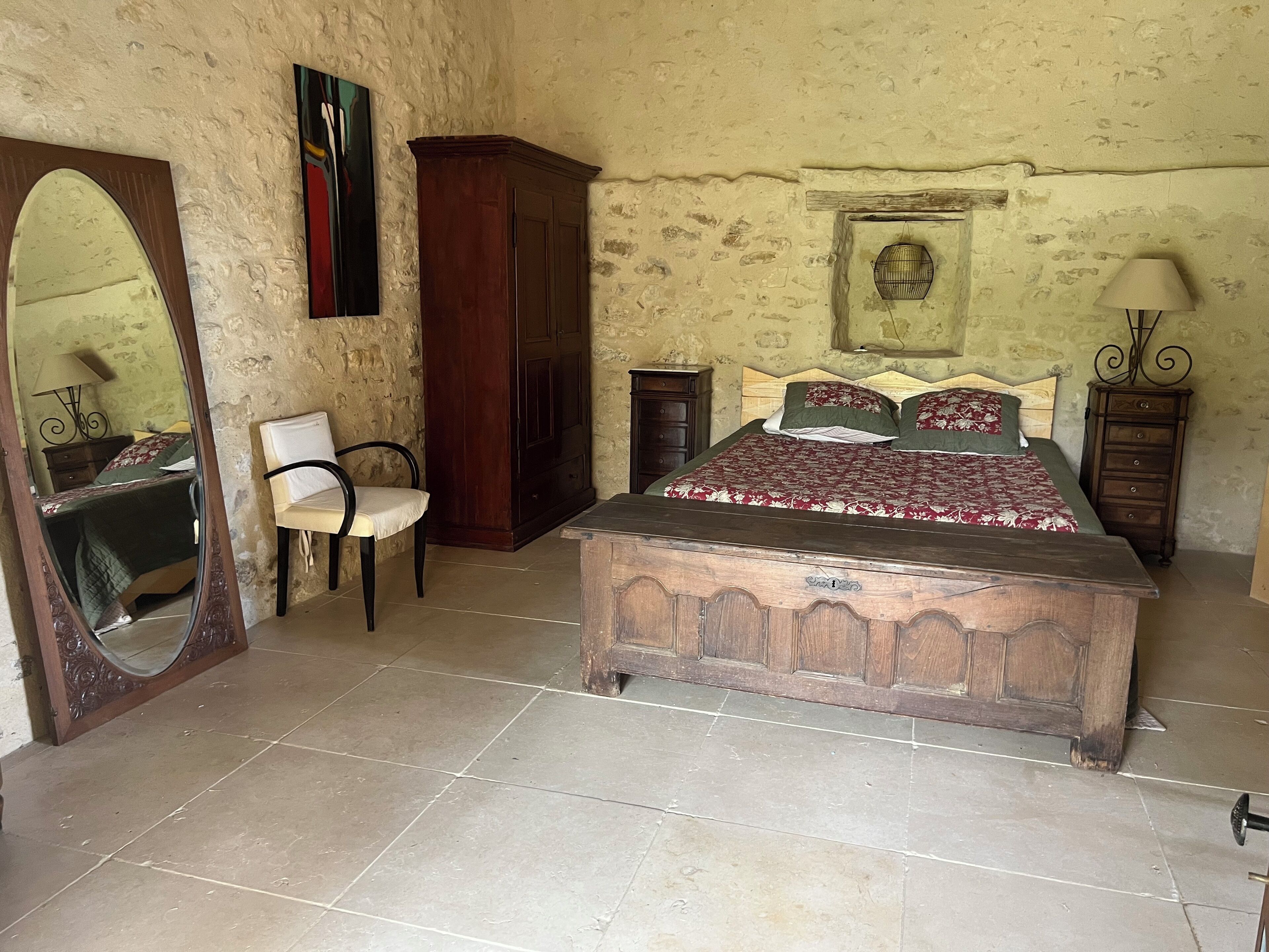 Deluxe tweepersoonskamer, uitzicht op tuin | Gratis wifi