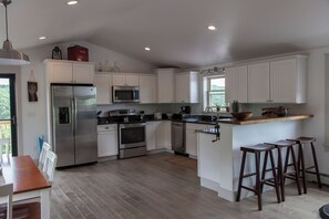 Private kitchen - Sleep above the alpacas! One-of-a-kind Catskills Loft! Amazing views, sleeps 6! (Roscoe)