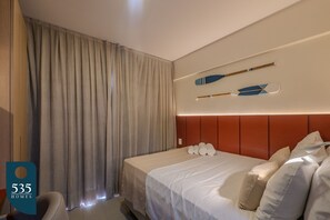 1 bedroom, iron/ironing board, Internet - Experience Barra’s waterfront with a wide sea view (Salvador)