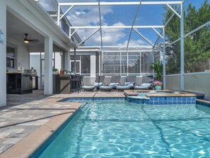 Beheizter Pool
