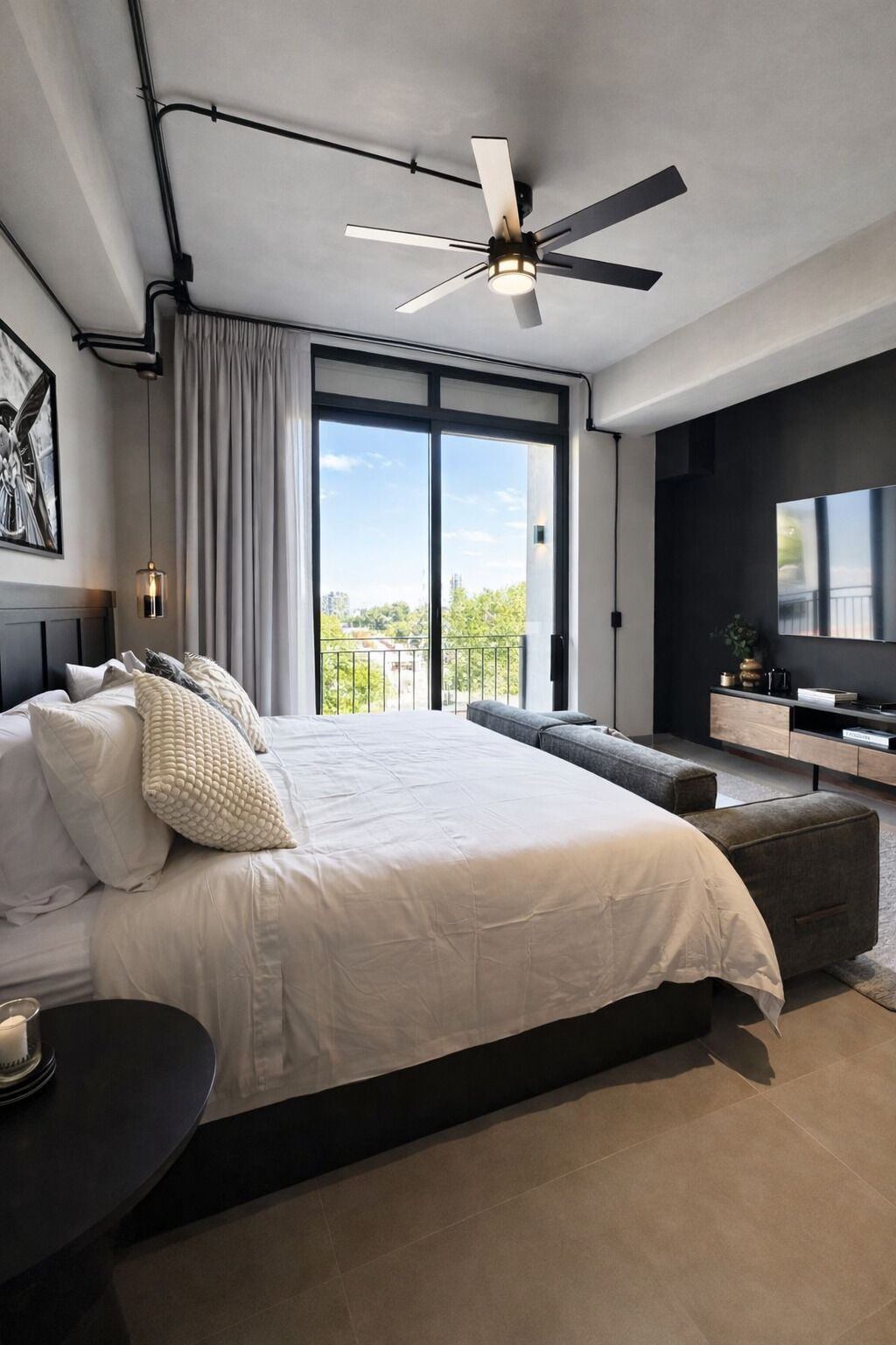 Lägenhet Comfort - utsikt mot staden | Gratis wi-fi