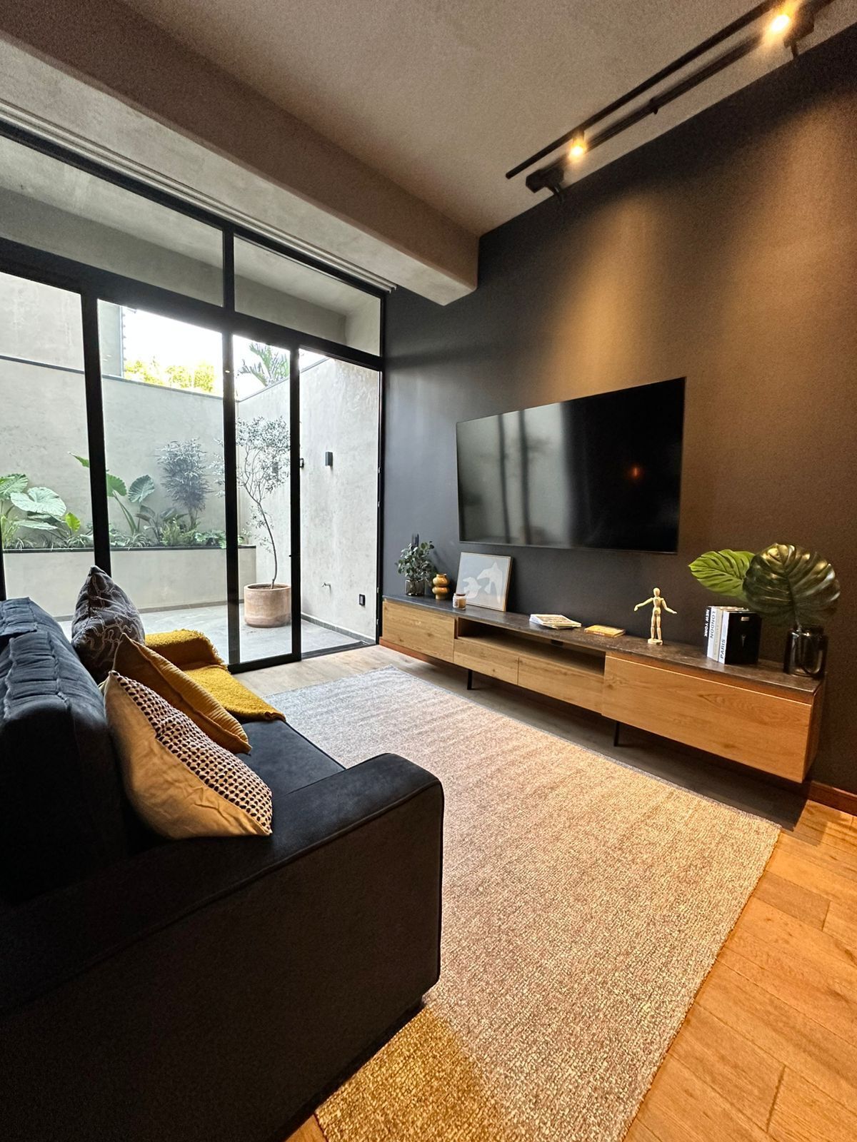 Leilighet – deluxe, byutsikt | Oppholdsområde