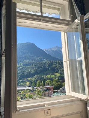 Interior - Apartment Gipfelstürmer - unobstructed view of the Alps (Berchtesgaden)