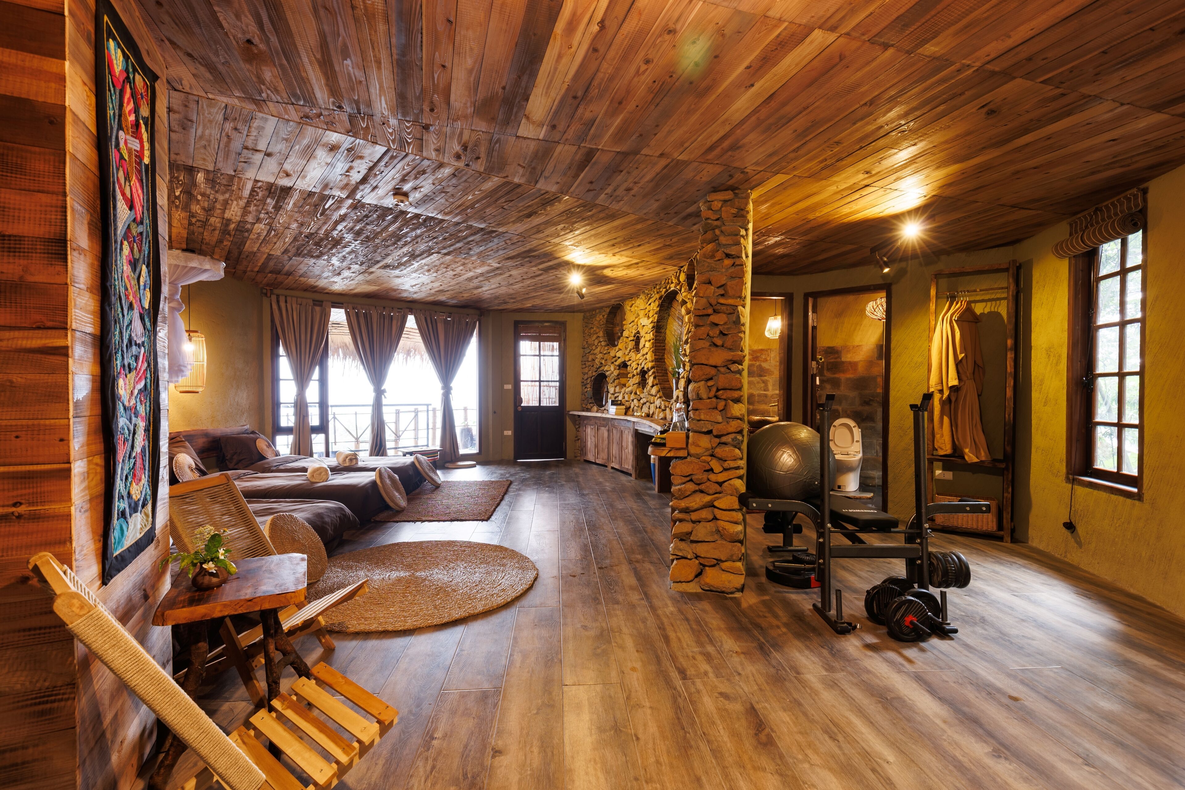 Gemeinsamer Schlafsaal, Talblick | Kostenloses WLAN