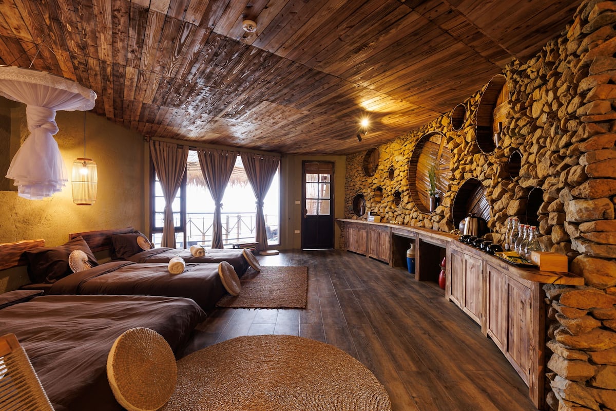 Dormitorio compartido, vista al valle | Wifi gratis