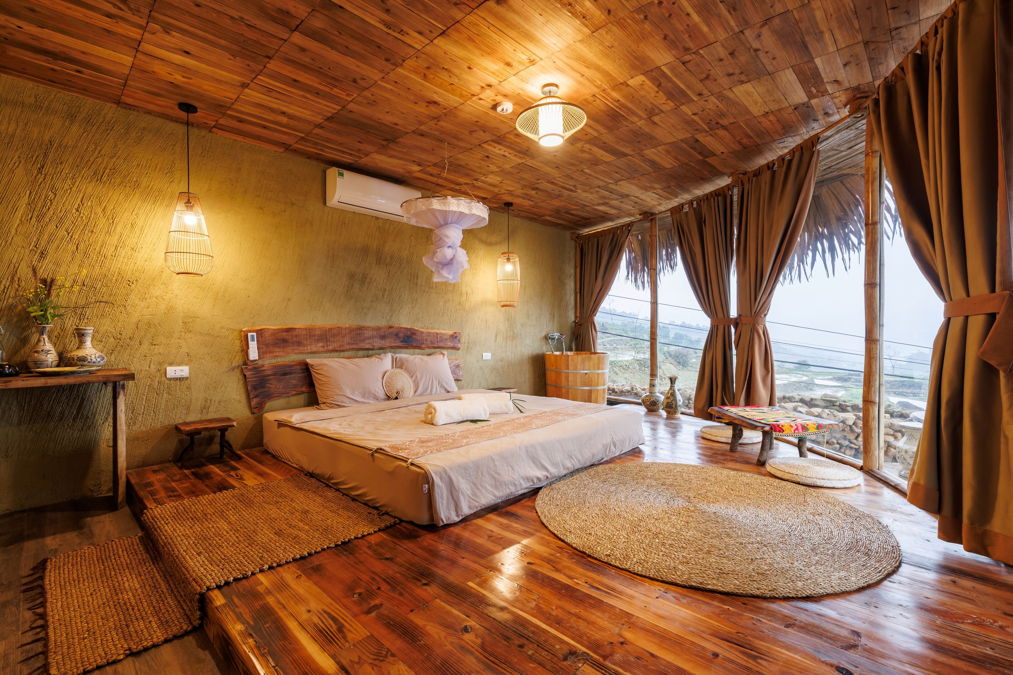 Habitación ejecutiva con 1 cama matrimonial o 2 individuales, vista al valle | Wifi gratis 