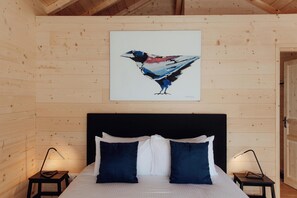 WiFi, bed sheets - Le Clos des Pies, "Le Cocon" double room, with Nordic bath in the heart of nature (Le Pin)
