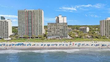 Accommodatie ligt op het strand