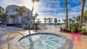 Pool - MyStay at 531 Shorewood - Top Floor with Direct Oceanfront Views in S. Forest! (Hilton Head Island)