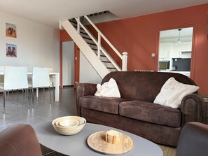 TV connectée, cheminée