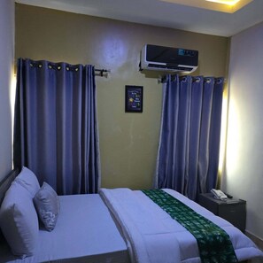 Junior Room, Balcony, City View | Desk, laptop workspace, blackout drapes, soundproofing - The Bless Navic Hotel (Aba)