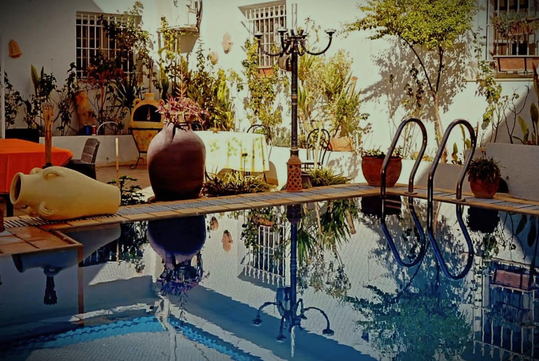 Alberca al aire libre 