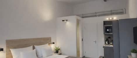 豪華雙人房, 簡易廚房 | 書桌、筆電工作空間、遮光布/窗簾、隔音