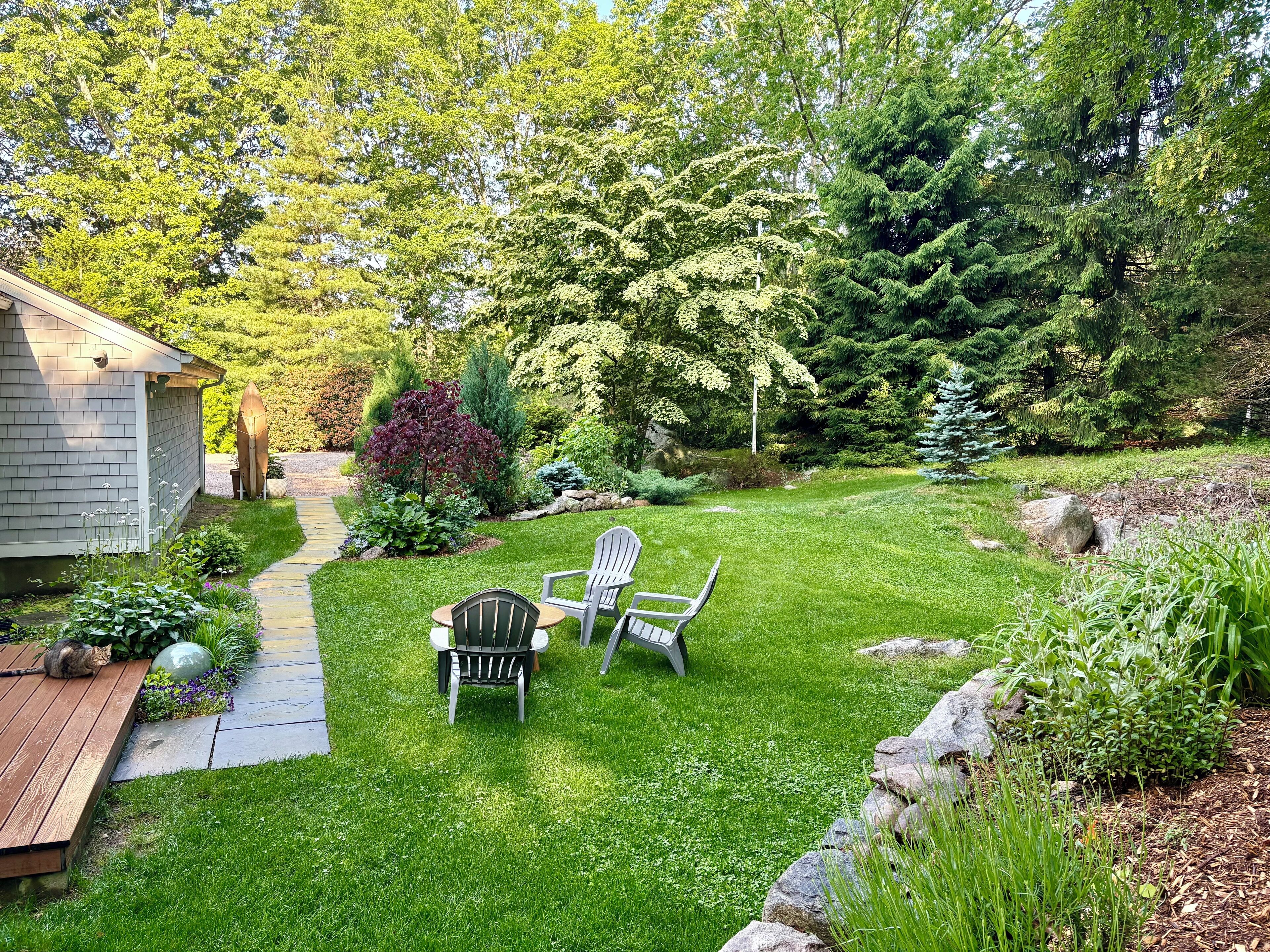 Overnattingsstedets uteområder