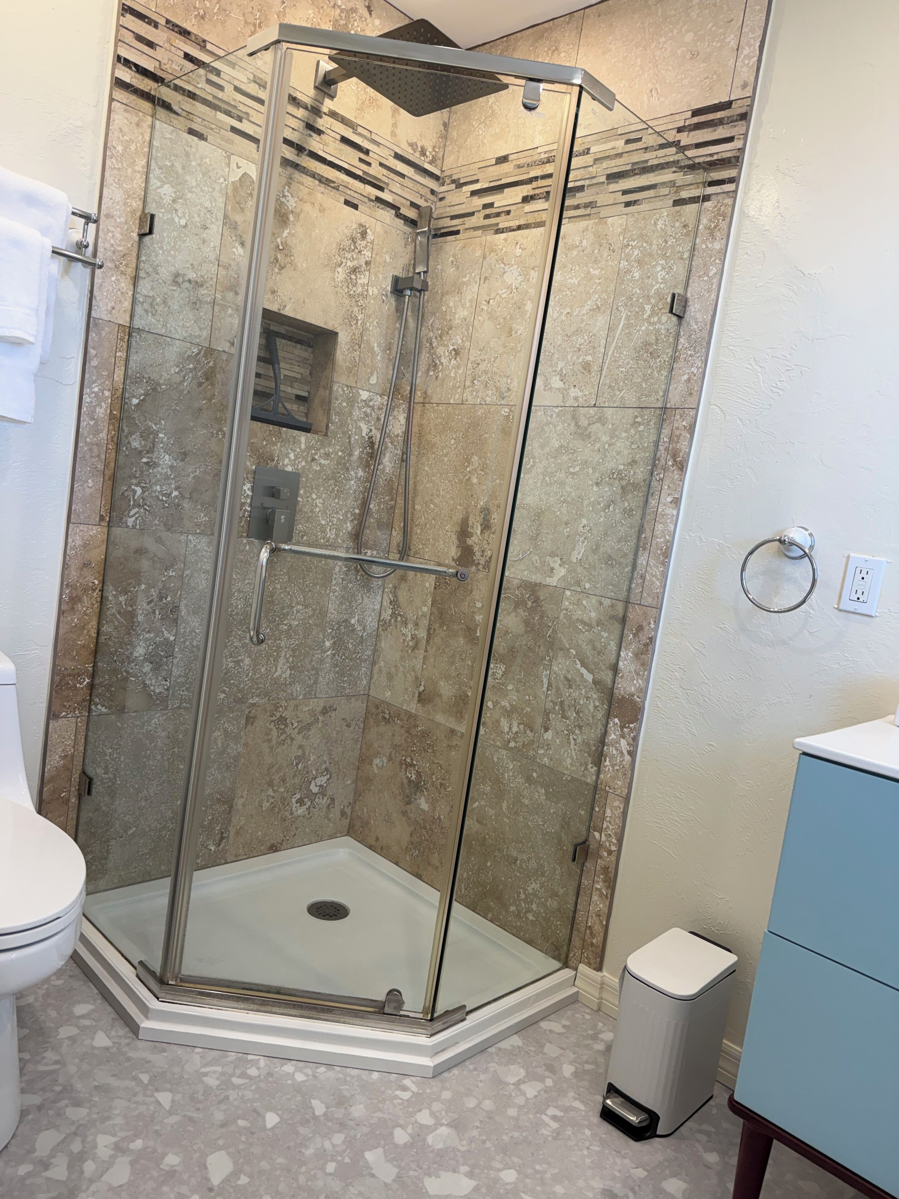 Haartrockner, Handtücher