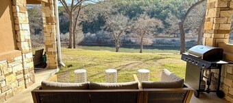 River Haven 2 Bed 2 Bath 1st floor Guadalupe Riverfront Condo