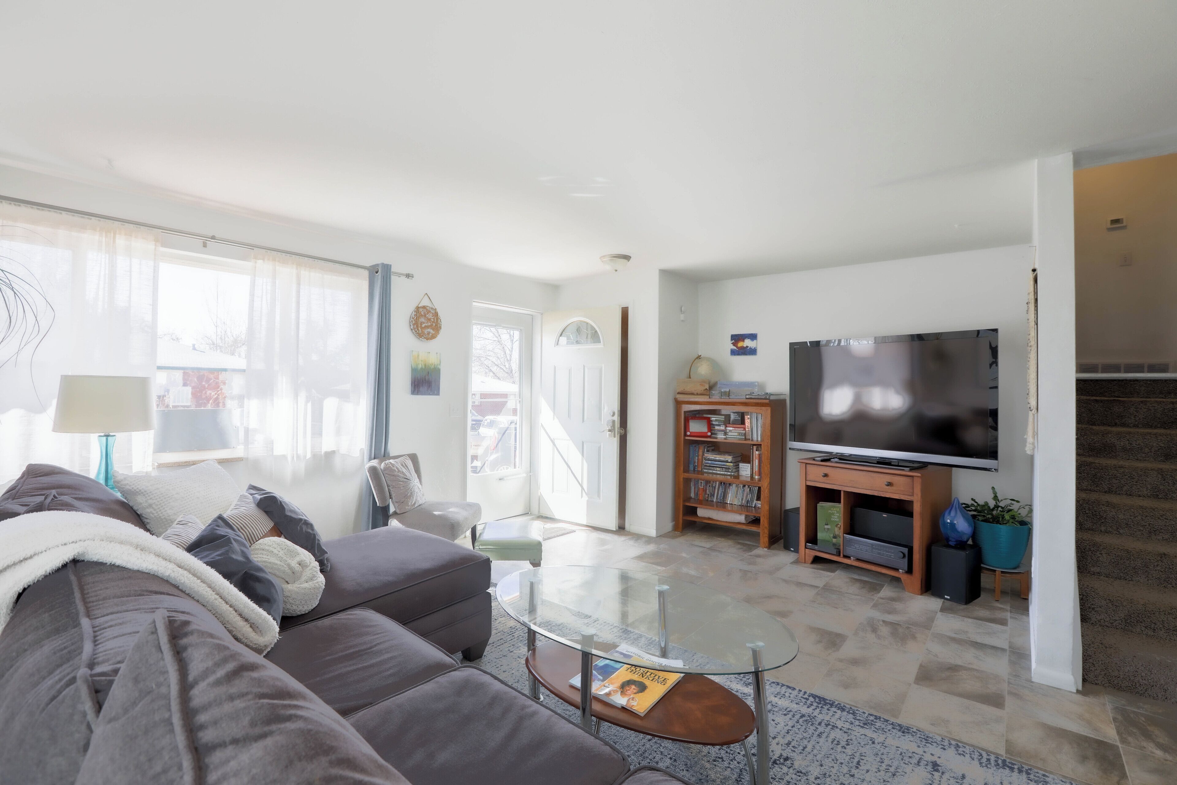 Smart TV, video games, books, stereo