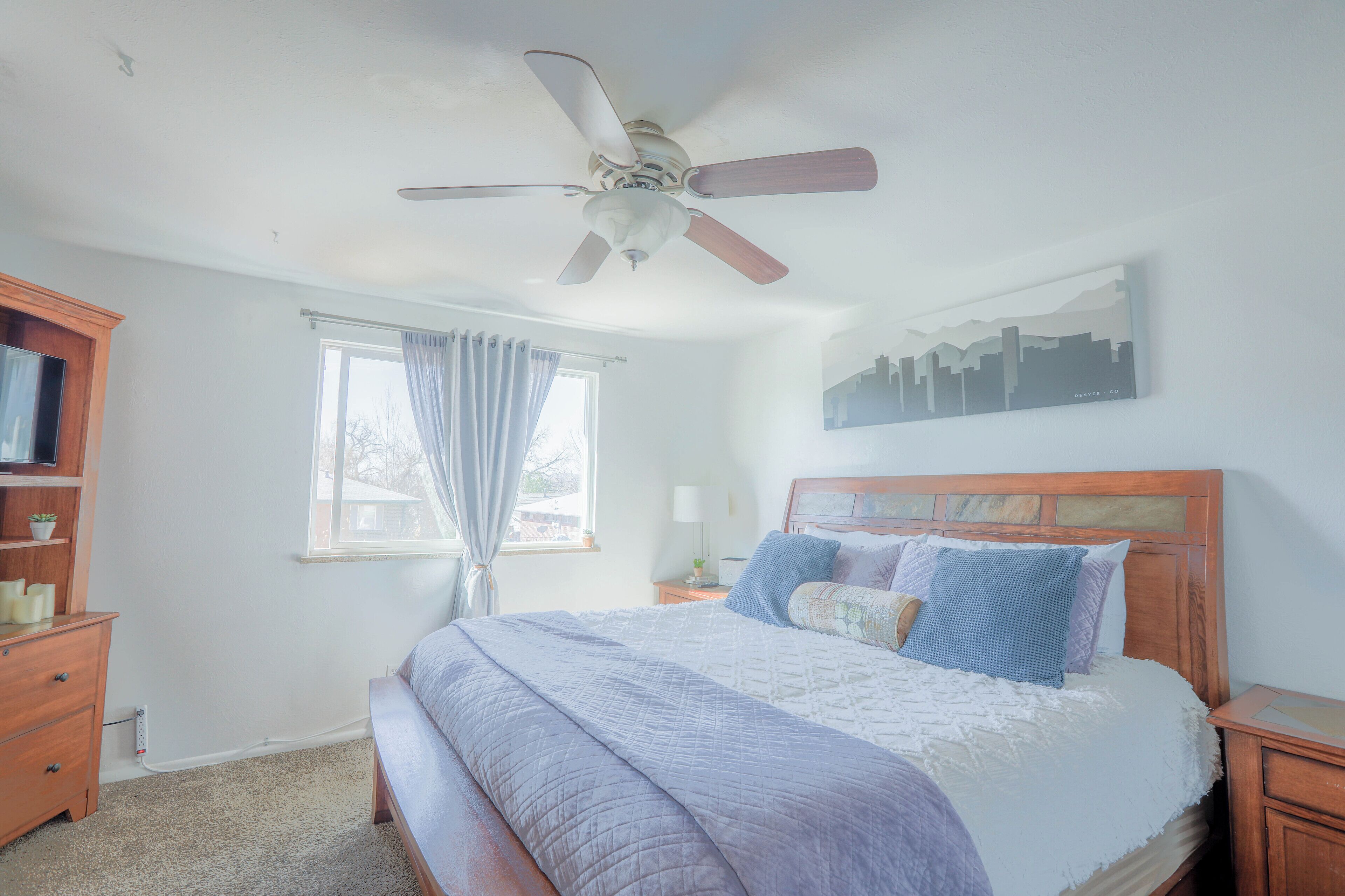 2 chambres, fer et planche à repasser, Wi-Fi gratuit, draps fournis