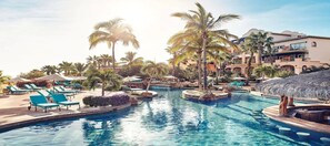 Outdoor pool - Luxury room (6 people) at Hacienda del Mar Resort hotel, Los Cabos San Lucas (Los Cabos)