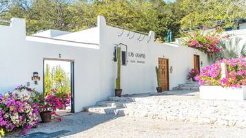 Facciata della struttura