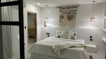 Deluxe-Villa, Terrasse, Blick auf den Innenhof