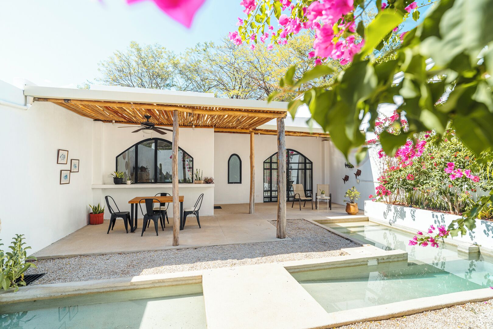 Family Villa, Patio, Pool View | Terrace/patio