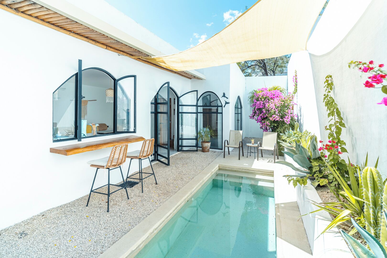 ดีลักซ์วิลล่า, ลานระเบียง, วิวสวนหย่อม | สระว่ายน้ำส่วนตัว