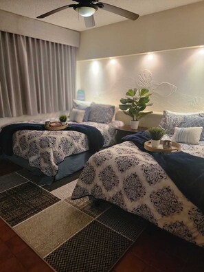 2 bedrooms, iron/ironing board, WiFi, bed sheets - Perfectly Located 2BR Downtown Cabo Condo - Walk to Beach, Marina & Nightlife (Cabo San Lucas)