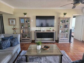 Living area - Perfectly Located 2BR Downtown Cabo Condo - Walk to Beach, Marina & Nightlife (Cabo San Lucas)