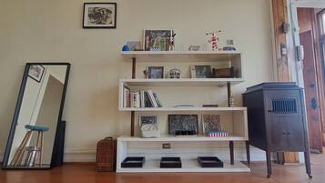 Klassiek appartement, uitzicht op zee | Interieur