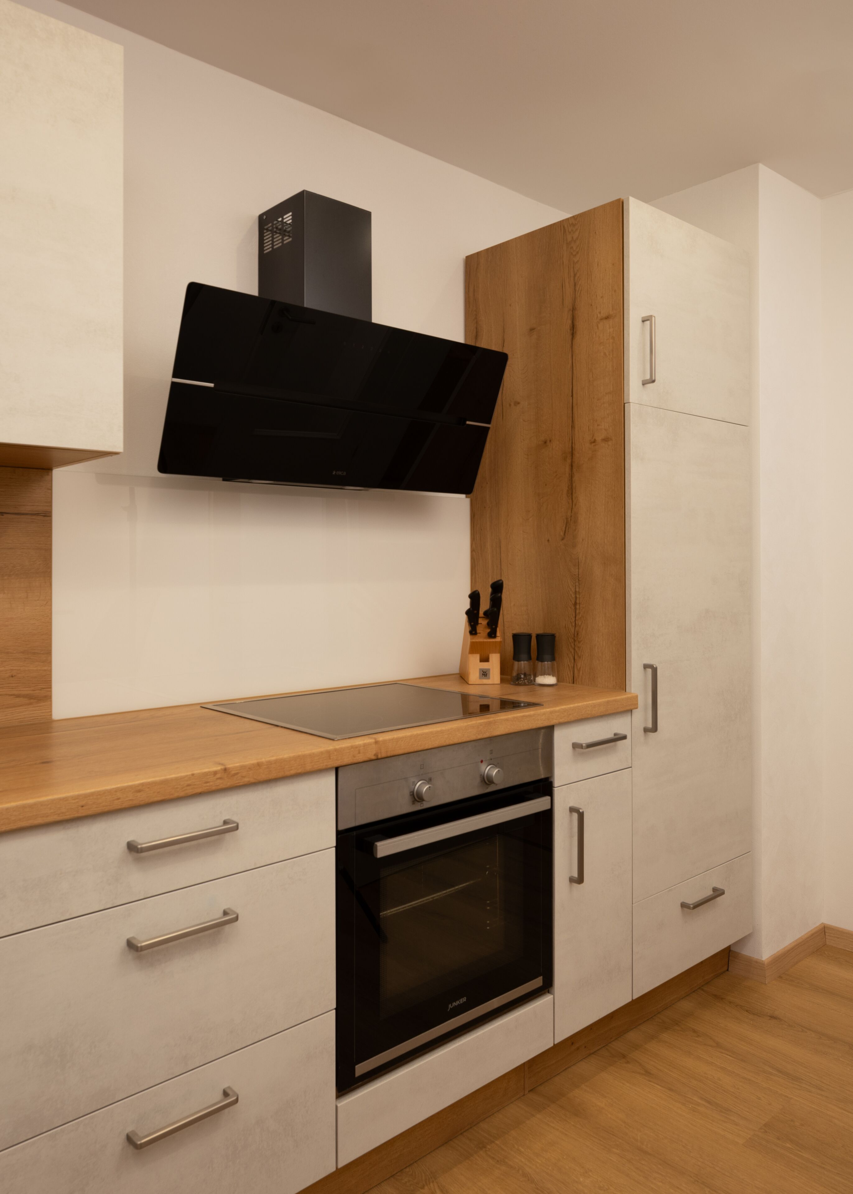 Kühlschrank, Ofen, Herdplatte, Geschirrspüler