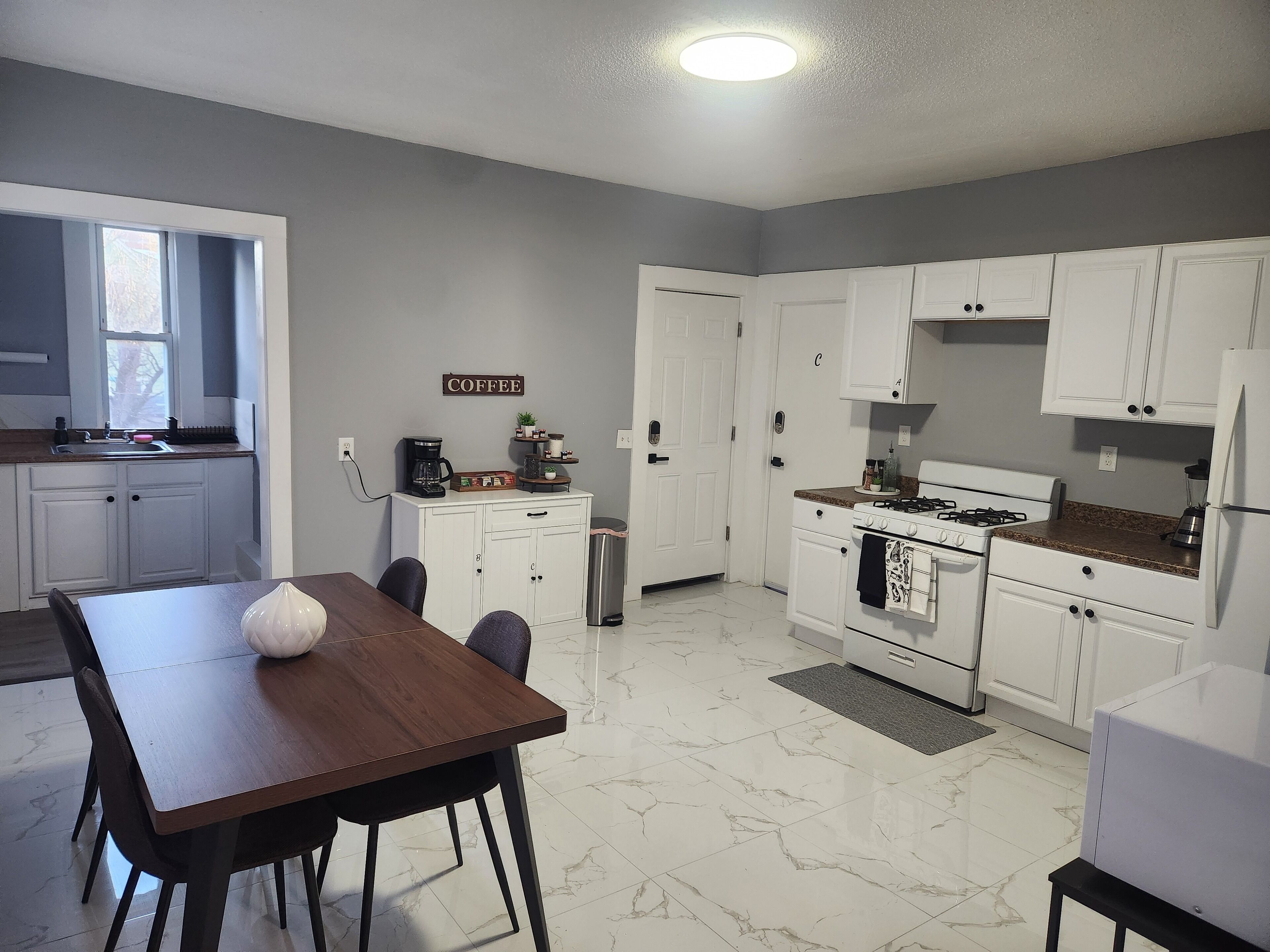 Microwave, oven, stovetop