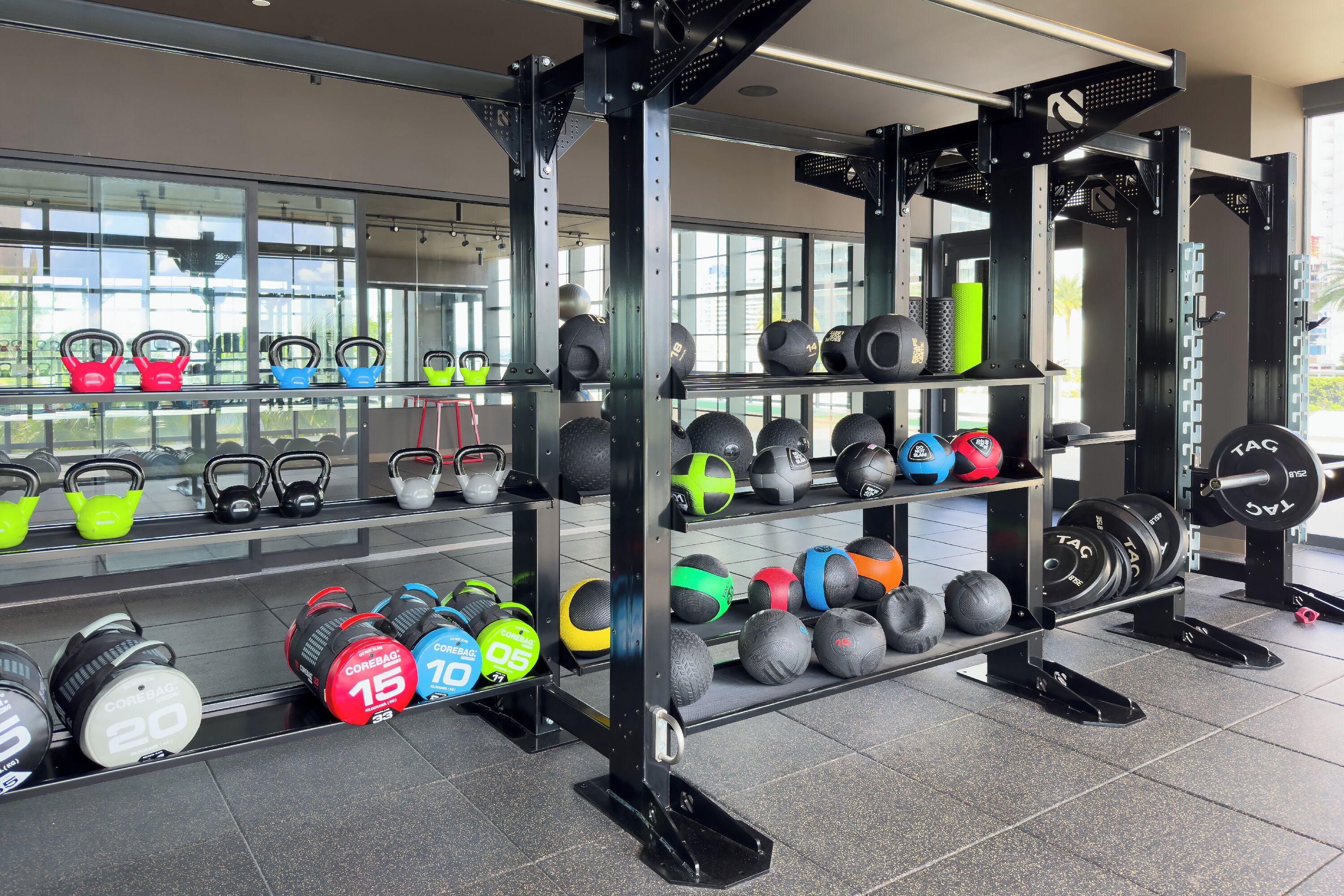 Fitnessbereich