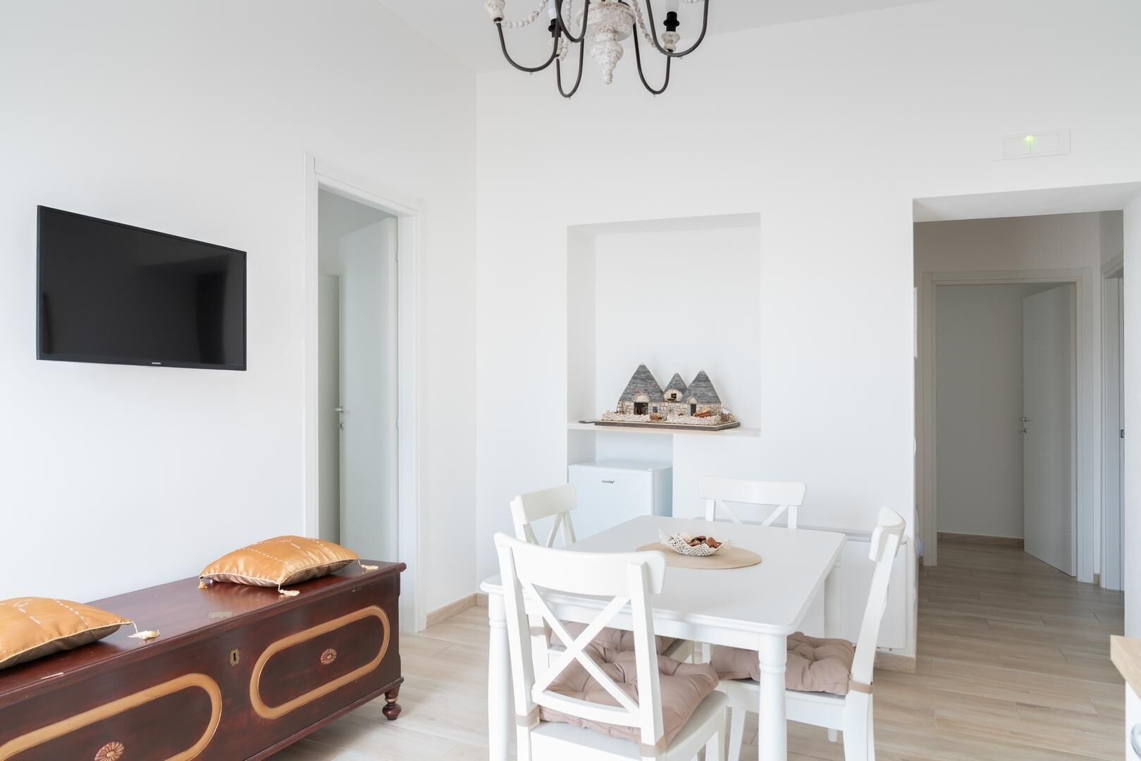 Apartamento, vista para o jardim | Opções para refeição