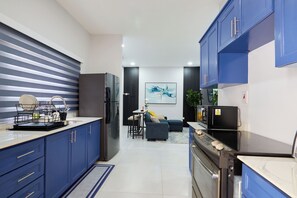Private kitchen - Luxurious 2BR/2BTH APT in New Kingston (Kingston)